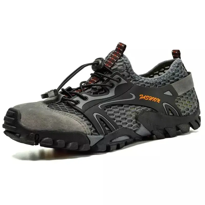 Men Grey Jogging Shoes Outdoor Sport Climing Breathable Shoes Big Size Creek Shoes Men's
Men Grey Jogging Shoes Outdoor Sport Climing Breathable Shoes Big Size Creek Shoes Men's