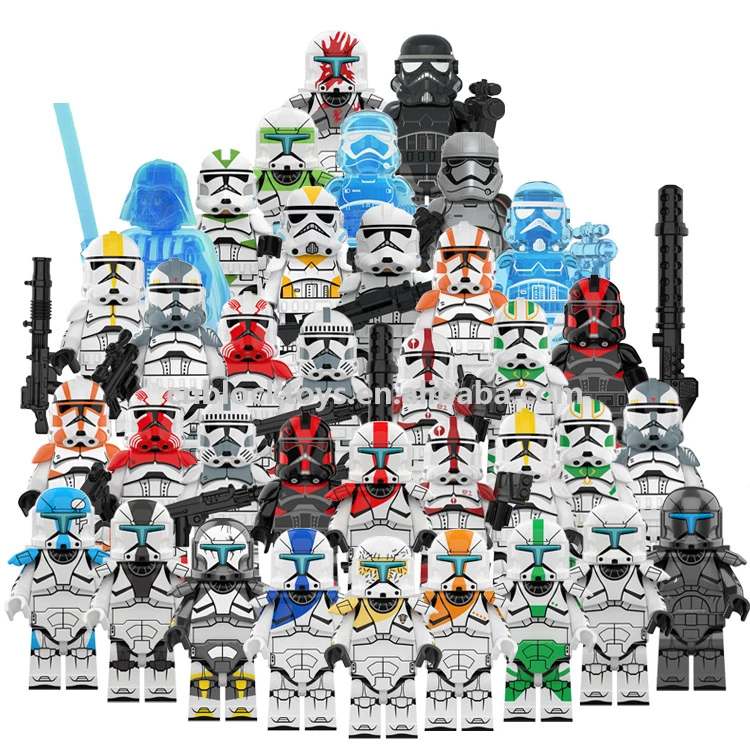 

KT1034 KT1035 KT1043 KT1048 KT1049 Star Shock Trooper Action Darth Vader Building Blocks Bricks Figures Gift Toys For Children