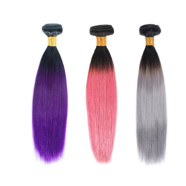 100% Colored Human Hair Extensions Silky Straight Wholesale Darling Hair Braid Products In Stock