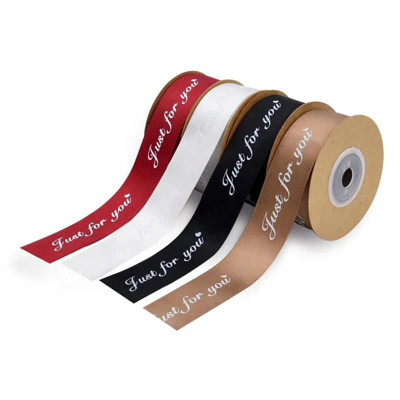 Manufacturer Custom personalized printed ribbon Wholesale width 2.5cm satin ribbon, 8colors or customized
Manufacturer Custom personalized printed ribbon Wholesale width 2.5cm satin ribbon, 8colors or customized