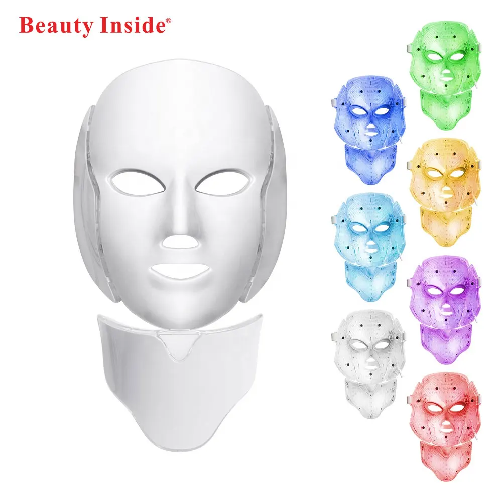 BEPERFECT LED facial mask 3 color led mask with ems face lifting and neck mask, White
BEPERFECT LED facial mask 3 color led mask with ems face lifting and neck mask, White