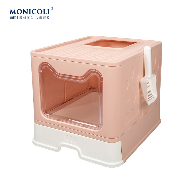 Customized Portable Travel Hooded Foldable Cat Litter Box Toilet, Customized color
Customized Portable Travel Hooded Foldable Cat Litter Box Toilet, Customized color