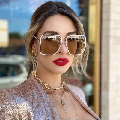 Newest Ins Style Fashionable Sun Glasses 2021 Luxury Brand Oversized Women Sunglasses, 6 colors
Newest Ins Style Fashionable Sun Glasses 2021 Luxury Brand Oversized Women Sunglasses, 6 colors