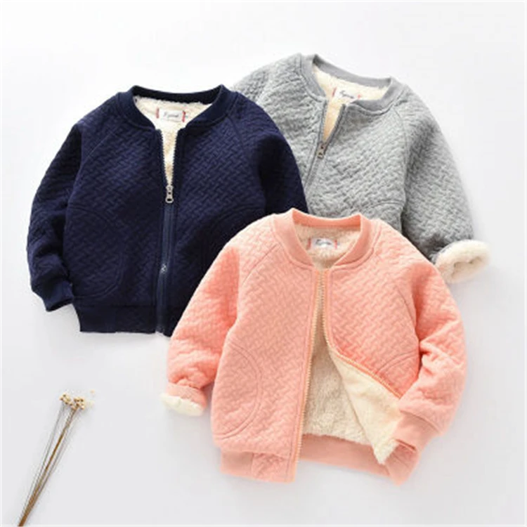 autumn and winter hot sale children thicken jacket fashion pure color long-sleeve cardigan coat wholesale, Picture
autumn and winter hot sale children thicken jacket fashion pure color long-sleeve cardigan coat wholesale, Picture