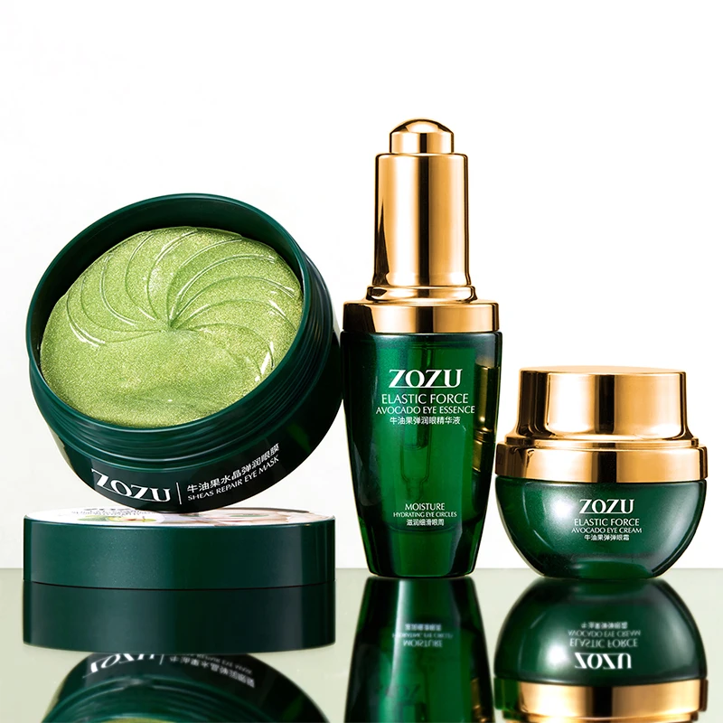 ZOZU cosmetic skin care set beauty remove dark circles eye mask avocado anti-aging eye serum cream
ZOZU cosmetic skin care set beauty remove dark circles eye mask avocado anti-aging eye serum cream