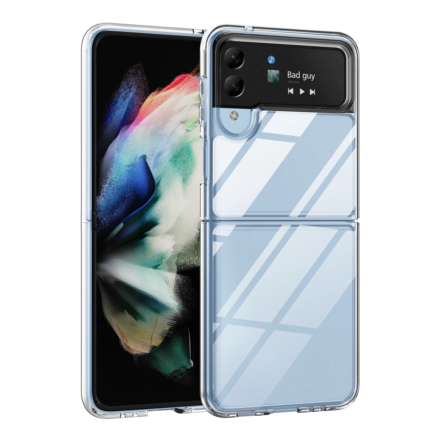 for Galaxy Z Flip 4 Clear Shockproof Hard Mobile Phone Case Folding Acrylic Phone Cover for Samsung Z Flip 4
for Galaxy Z Flip 4 Clear Shockproof Hard Mobile Phone Case Folding Acrylic Phone Cover for Samsung Z Flip 4