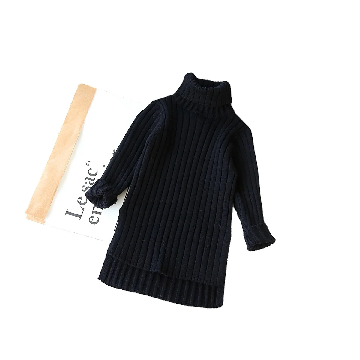 Girl Long Type Spring Autumn Warm Sweater Women Stripe Children Knitting Shirts High Collar Cotton Kids Tops
Girl Long Type Spring Autumn Warm Sweater Women Stripe Children Knitting Shirts High Collar Cotton Kids Tops