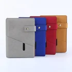 Stationery custom design PU leather hardcover a5 gift dairy business Paper notebook