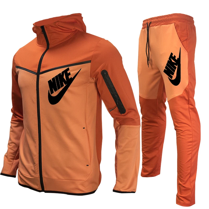 Nike Men Autumn Fashion Casual Polyester Long Sleeve Hooded Track Suits Sports Color Matching Two Piece Tracksuit Wholesale
Nike Men Autumn Fashion Casual Polyester Long Sleeve Hooded Track Suits Sports Color Matching Two Piece Tracksuit Wholesale