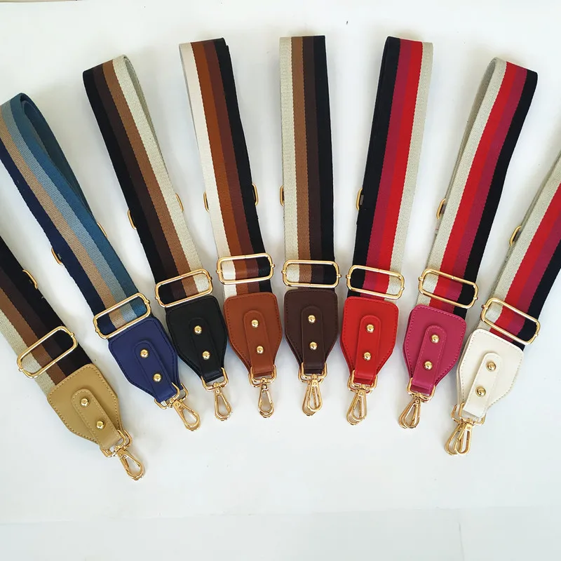 Wholesale Adjustable Bag Strap Bag Accessory Strap Striped Wide Shoulder Strap With Leather And Rivet, As picture
Wholesale Adjustable Bag Strap Bag Accessory Strap Striped Wide Shoulder Strap With Leather And Rivet, As picture
