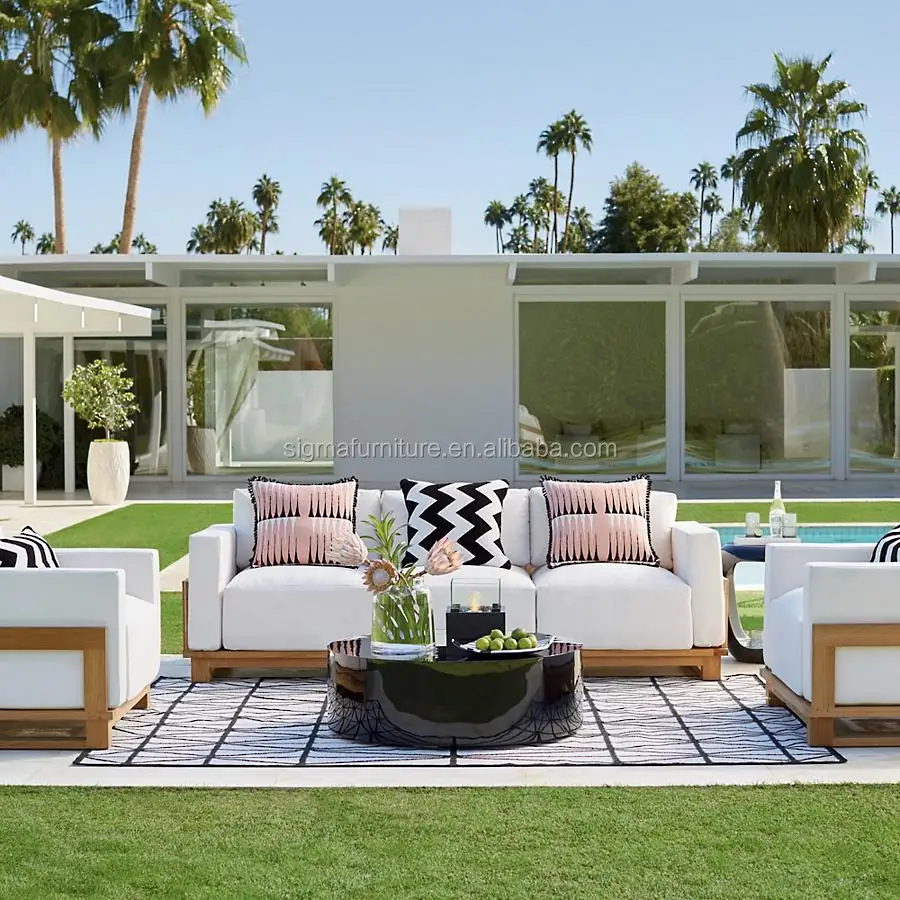 Modern  patio furniture sets   teak garden furniture designs teak wood  patio furniture sets