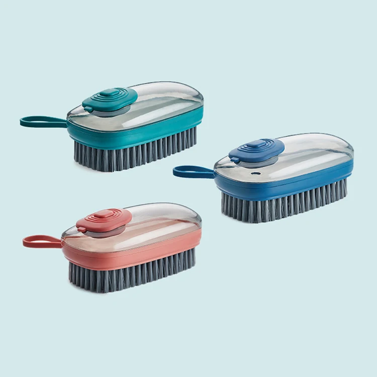 Housekeep Wash Dishes Cloth Press Type Brushes Auto Add Cleaner Kitchen Automatic Cleanser Cleaning Brush, 3 color
Housekeep Wash Dishes Cloth Press Type Brushes Auto Add Cleaner Kitchen Automatic Cleanser Cleaning Brush, 3 color