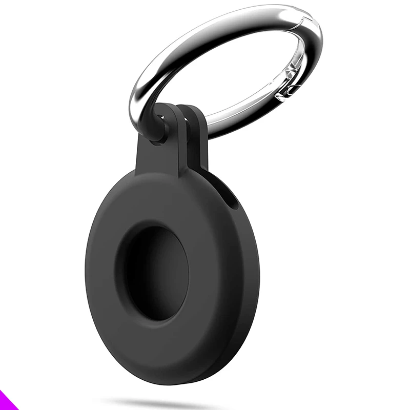 New design soft Silicone Protective Case For AirTag Key Finder AntiScratch AntiLost with Keychain wholesale 
New design soft Silicone Protective Case For AirTag Key Finder AntiScratch AntiLost with Keychain wholesale