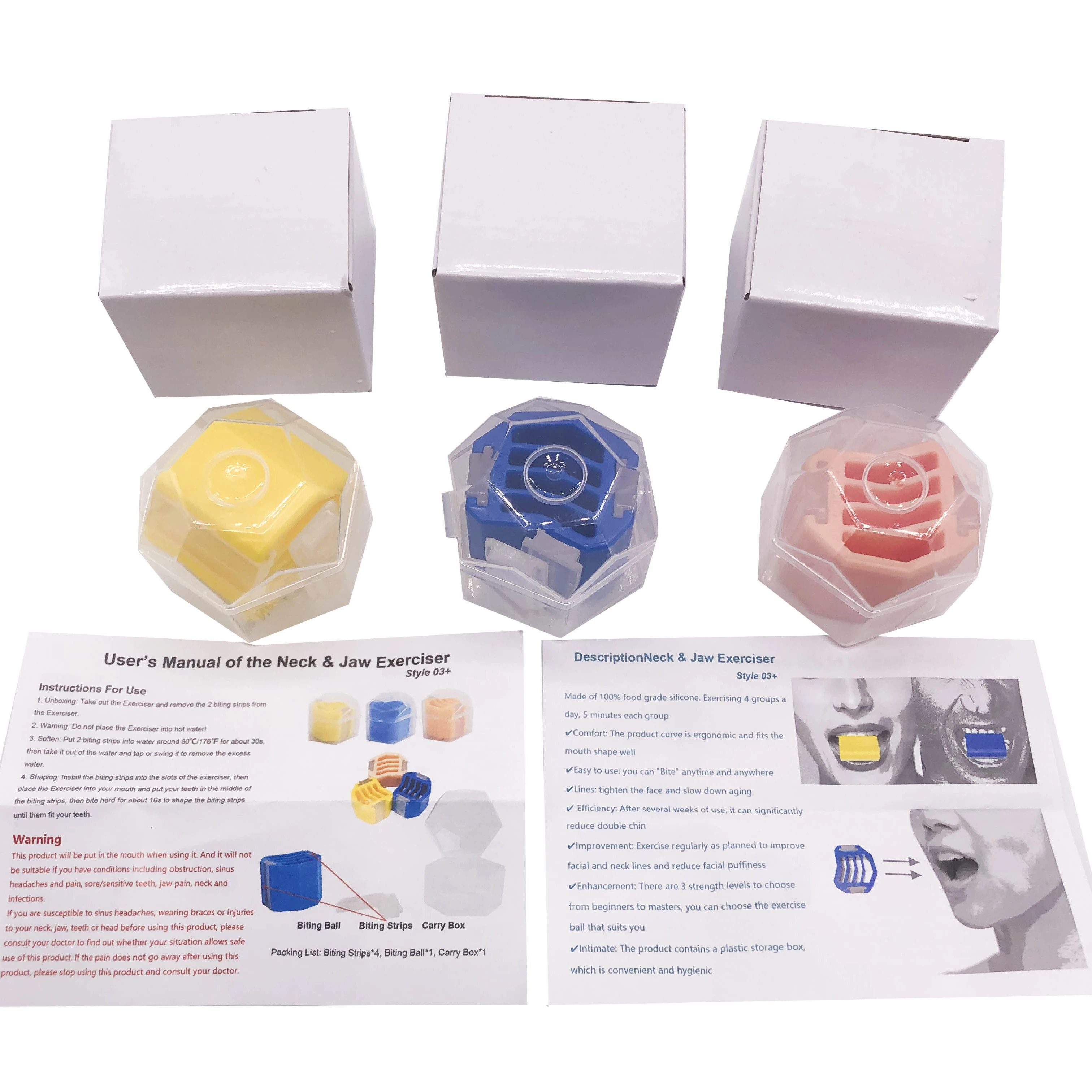 Facial Toner Jaw Exercise Ball, Various
Facial Toner Jaw Exercise Ball, Various