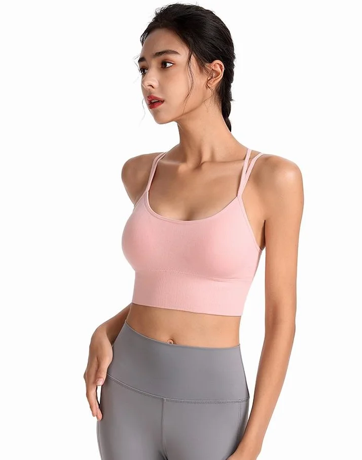 XXL Fitness Bra Sexy Back Ribbed High Impact Padded Women Gym Running Activ ewear seamless sport bra
XXL Fitness Bra Sexy Back Ribbed High Impact Padded Women Gym Running Activ ewear seamless sport bra