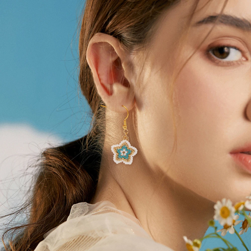 Go2boho Earings Star Pendant Charm Handmade Beaded Earring For Women Boho New In Jewelry Cute Fashion Summer Trendy Gift
Go2boho Earings Star Pendant Charm Handmade Beaded Earring For Women Boho New In Jewelry Cute Fashion Summer Trendy Gift