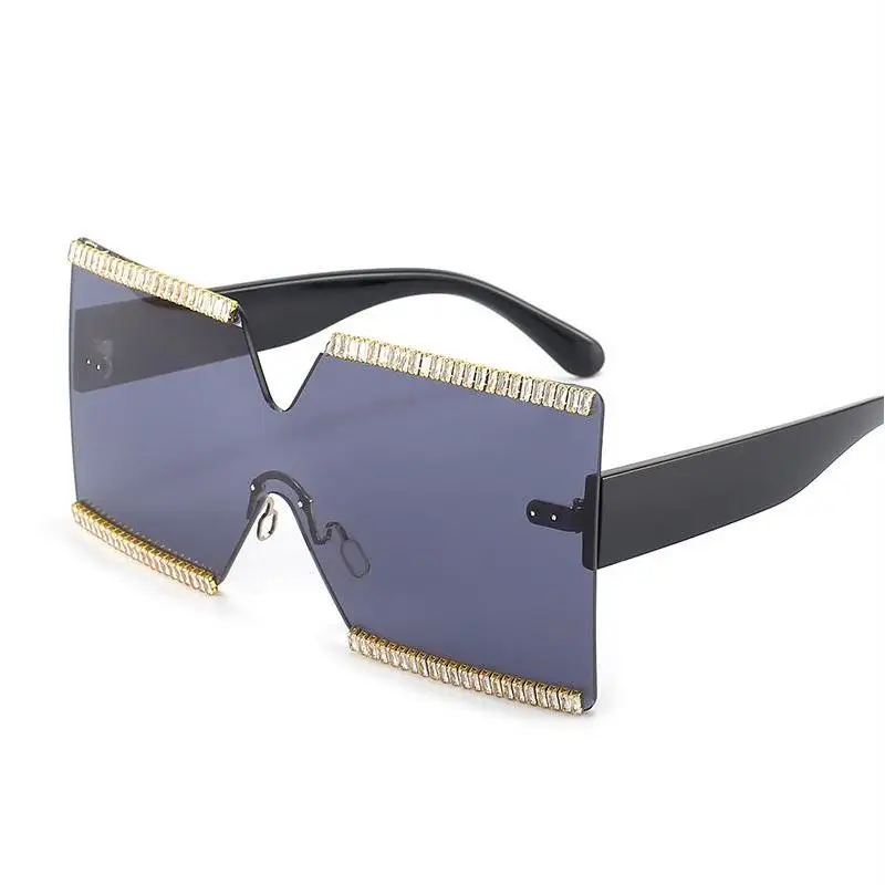 Frameless diamond sunglasses one-piece gorgeous big frame square-shaped ladi multicolor colorful sunglasses, 5 color
Frameless diamond sunglasses one-piece gorgeous big frame square-shaped ladi multicolor colorful sunglasses, 5 color