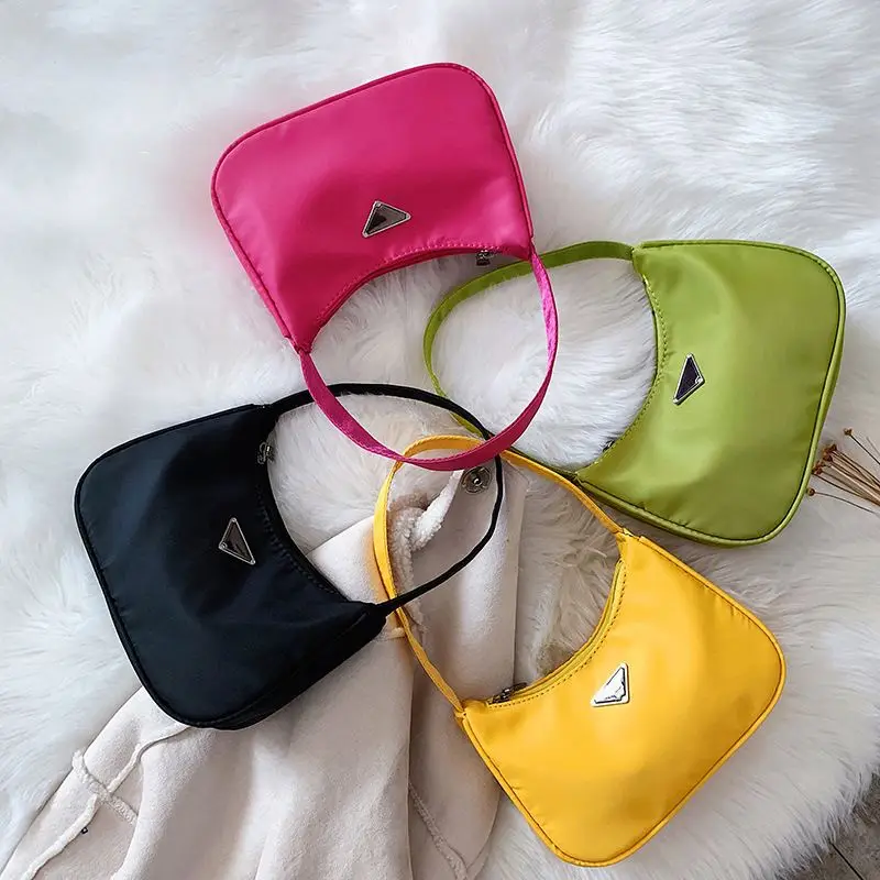 Arrival Vintage Nylon Underarm Bag Hand Bags Ladies Shoulder Fashion Handbags Lady Shoulder Bags With Big Discount, Yellow, green, black, rose red
Arrival Vintage Nylon Underarm Bag Hand Bags Ladies Shoulder Fashion Handbags Lady Shoulder Bags With Big Discount, Yellow, green, black, rose red