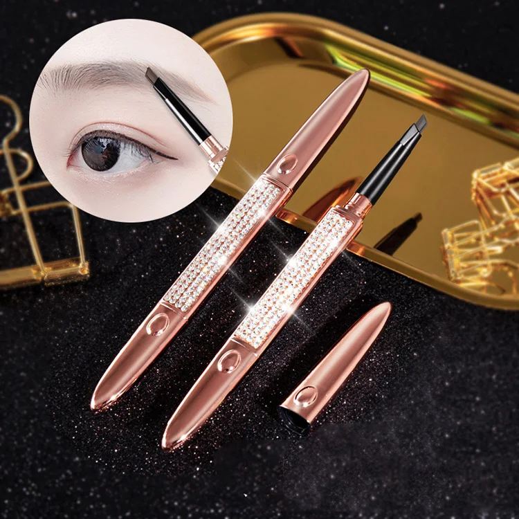 Bling star diamond Waterproof Automatic Makeup Eye Brow Triangle Pencil 3D Eyebrow Pencil with Brush
Bling star diamond Waterproof Automatic Makeup Eye Brow Triangle Pencil 3D Eyebrow Pencil with Brush