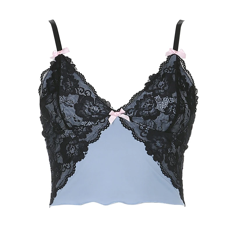 Cheap Women Spaghetti Strap Black Lace Vest Top Floral Satin Patchwork Camisole Crop Top Y2K Clothing
Cheap Women Spaghetti Strap Black Lace Vest Top Floral Satin Patchwork Camisole Crop Top Y2K Clothing