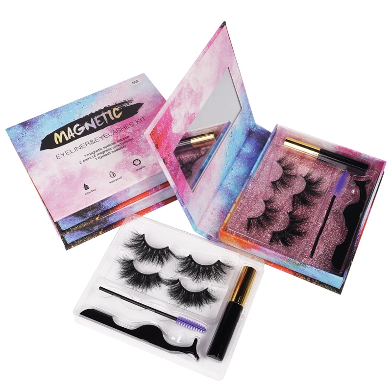 2021 Newest High Quality 25mm Mink Eyelashes With Eyeliner pen eyelashes magnetic packaging, Natural black
2021 Newest High Quality 25mm Mink Eyelashes With Eyeliner pen eyelashes magnetic packaging, Natural black