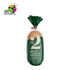 Plastic Packaging Plastic Packaging Eco Friendly Food Grade Tin Tie Plastic Custom Bread Packaging Bag