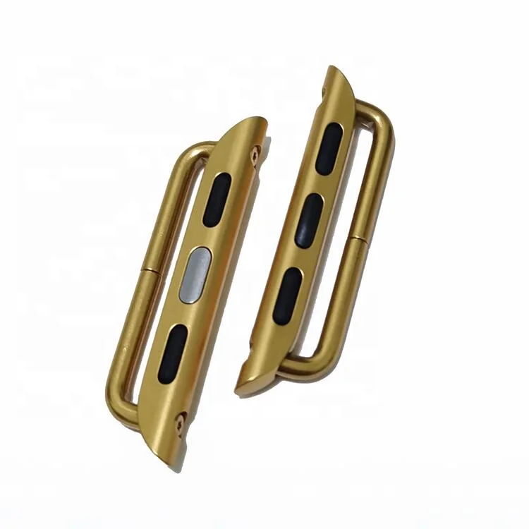 Stainless steel watch accessories for Apple Watch strap adapter 38mm40mm strap connector 42mm44mm (for iWatch series 3 /1/2/4/5/, Black/silver/gold/rose gold
Stainless steel watch accessories for Apple Watch strap adapter 38mm40mm strap connector 42mm44mm (for iWatch series 3 /1/2/4/5/, Black/silver/gold/rose gold