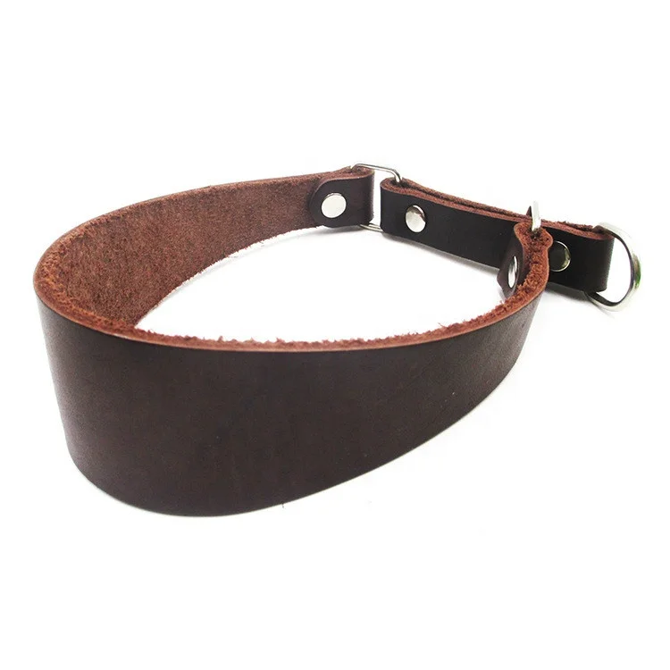 High Quality Soft Cow Leather Pet Dog Collar Real Cow Leather Training Collars for Greyhound Dog
High Quality Soft Cow Leather Pet Dog Collar Real Cow Leather Training Collars for Greyhound Dog