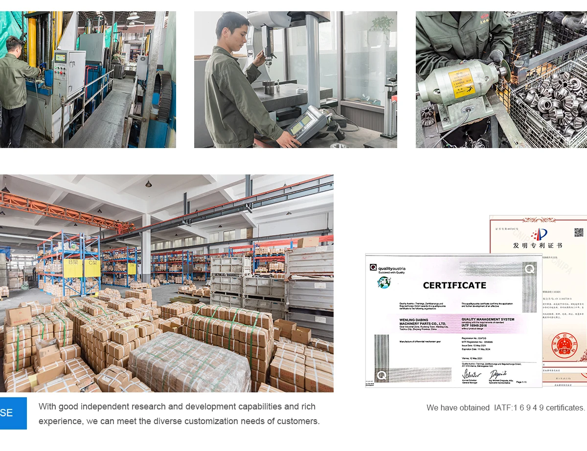 Company Overview Wenling Dabing Machinery Parts Co Ltd