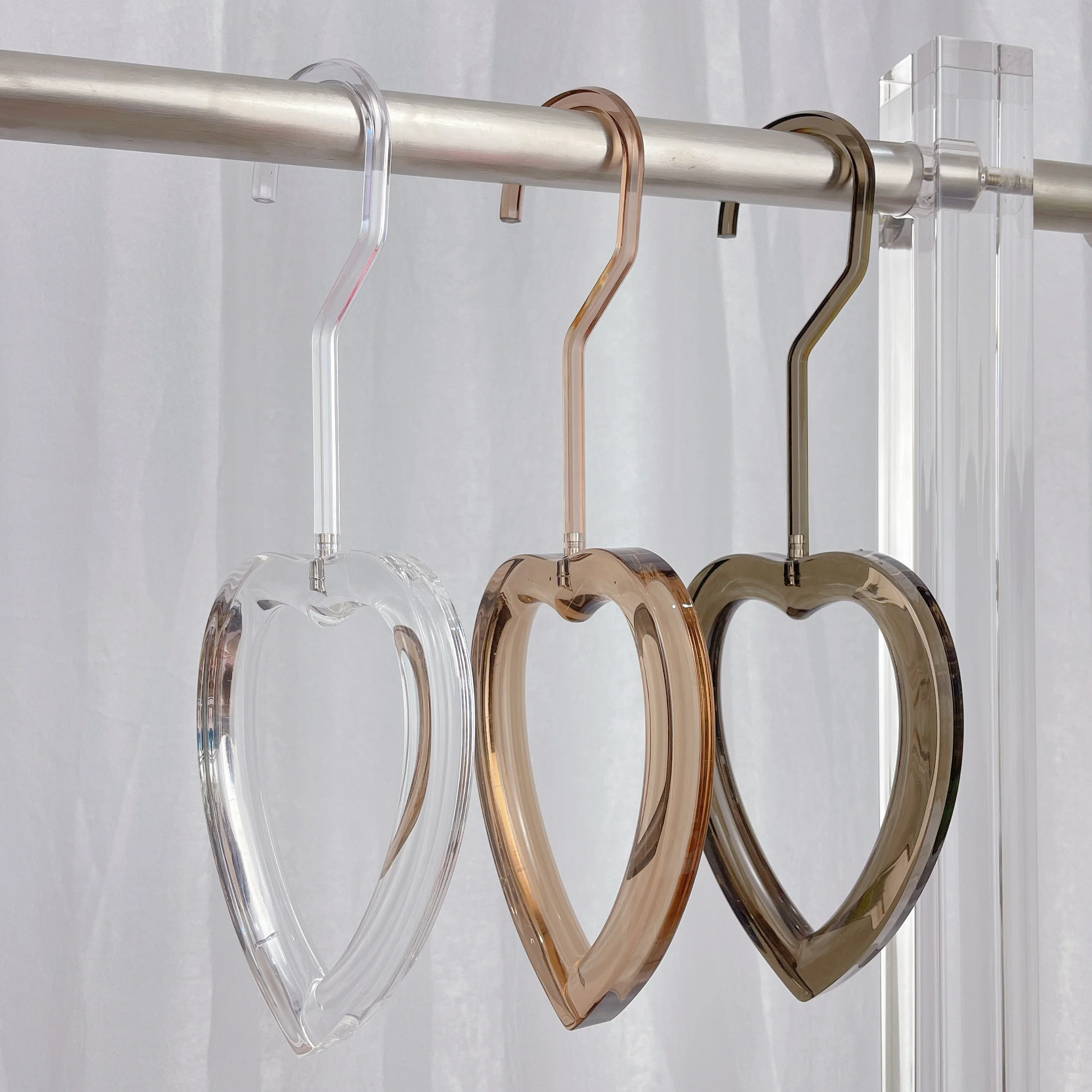 Wholesale Custom Display Round Hole Shape clear Closet Clothes acrylic Scarf Hanger, Customized
Wholesale Custom Display Round Hole Shape clear Closet Clothes acrylic Scarf Hanger, Customized
