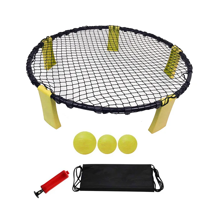 Beach Spikeball Standard 3 ball Kit with Balls and Pump - Played Outdoors, Indoors, Lawn, Yard, Beach, Tailgate, Park, Yellow,red,green
Beach Spikeball Standard 3 ball Kit with Balls and Pump - Played Outdoors, Indoors, Lawn, Yard, Beach, Tailgate, Park, Yellow,red,green