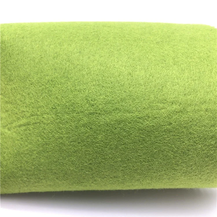 100% polyester 3mm thick craft needle punch felt fabric for fashion bag making and decoration