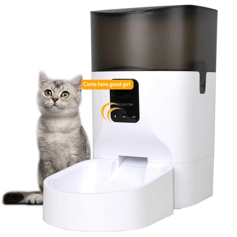 2022 hot sale Wifi pet feeder Cell Phone APP Remote Operate Auto Cat Dog Feeder Smart Pet Feeder
2022 hot sale Wifi pet feeder Cell Phone APP Remote Operate Auto Cat Dog Feeder Smart Pet Feeder