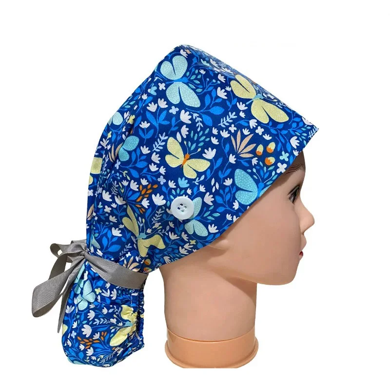 Long-hair Woman Scrubs Hat Sweat-absorbent Beautician Accessories Cap, Solid dyed&printed
Long-hair Woman Scrubs Hat Sweat-absorbent Beautician Accessories Cap, Solid dyed&printed