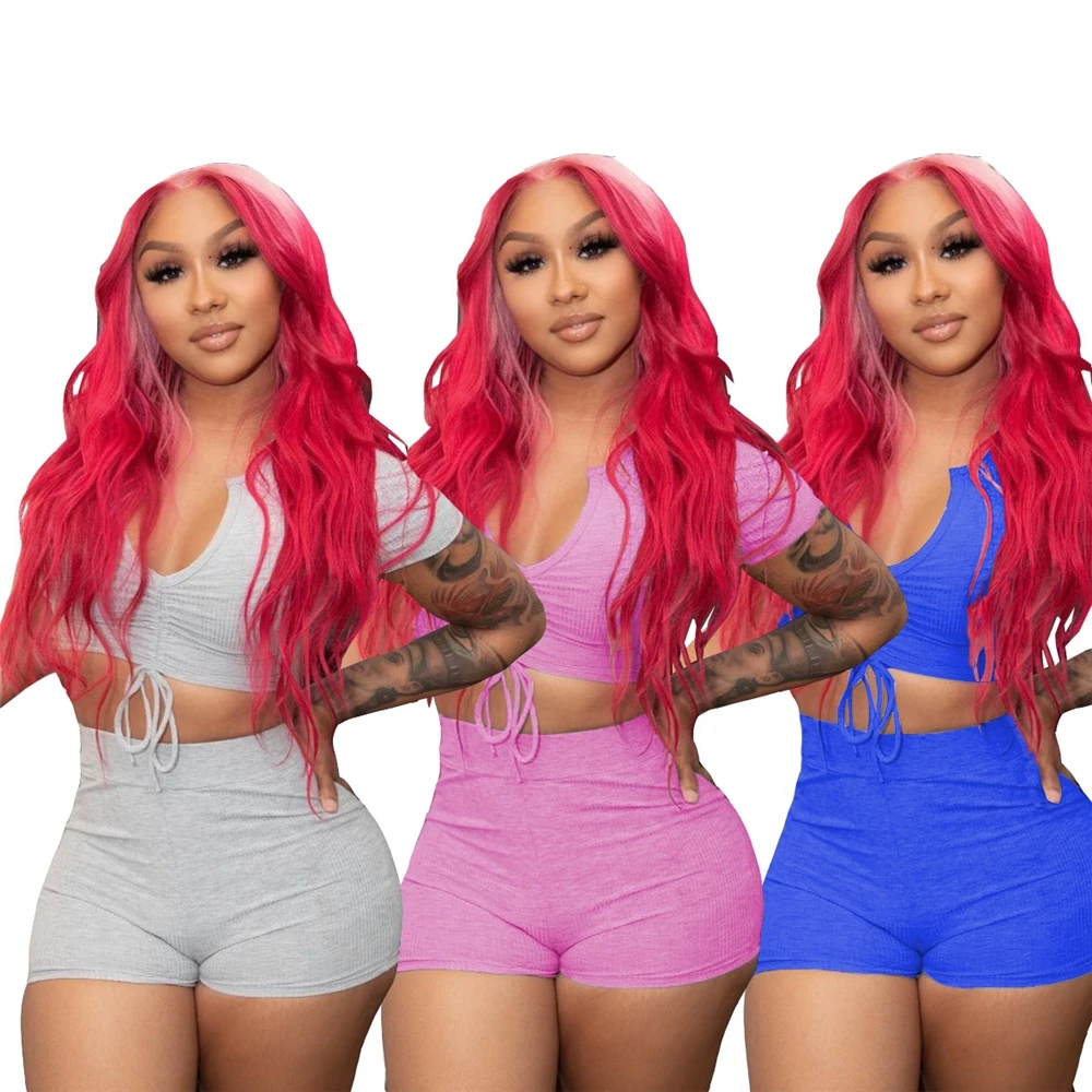 EB-20022765Women Two Piece Pant Set Clothing Women Jumpsuits And Rompers Crop Tops 2 Piece Pant Sets Tracksuits Biker Short Sets
EB-20022765Women Two Piece Pant Set Clothing Women Jumpsuits And Rompers Crop Tops 2 Piece Pant Sets Tracksuits Biker Short Sets