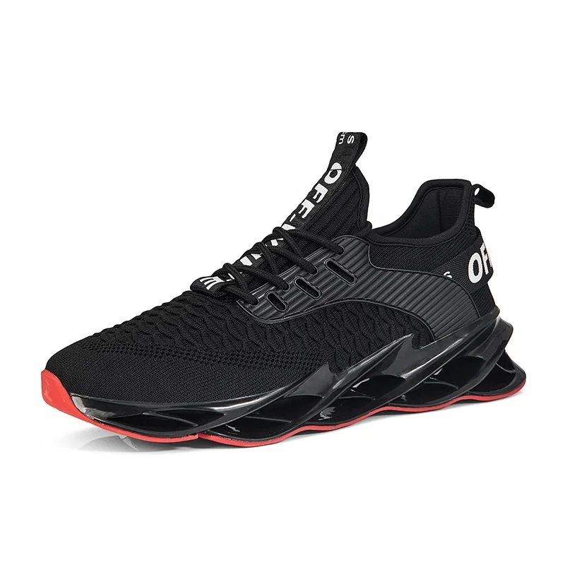 New Arrival Shark Sole Private Label Fashion Running Sneakers Men's Sports Shoes, Black/brown/white
New Arrival Shark Sole Private Label Fashion Running Sneakers Men's Sports Shoes, Black/brown/white