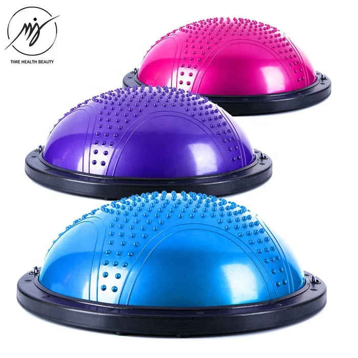 Explosion-proof pilates semicircle balance ball with yoga resistance bands, Purple,blue ,pink,yellow,green,purple
Explosion-proof pilates semicircle balance ball with yoga resistance bands, Purple,blue ,pink,yellow,green,purple