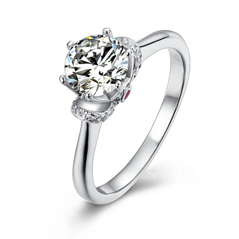Abiding Wholesale Fashion Wedding Engagement 925 Sterling Silver Moissanite Ring
Abiding Wholesale Fashion Wedding Engagement 925 Sterling Silver Moissanite Ring