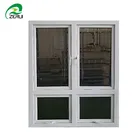 New design fashion style import PVC frame casement glass window