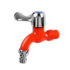 Ceramic Cartridge Single Hole plastic Basin Faucet with pvc Pipe to outside faucet