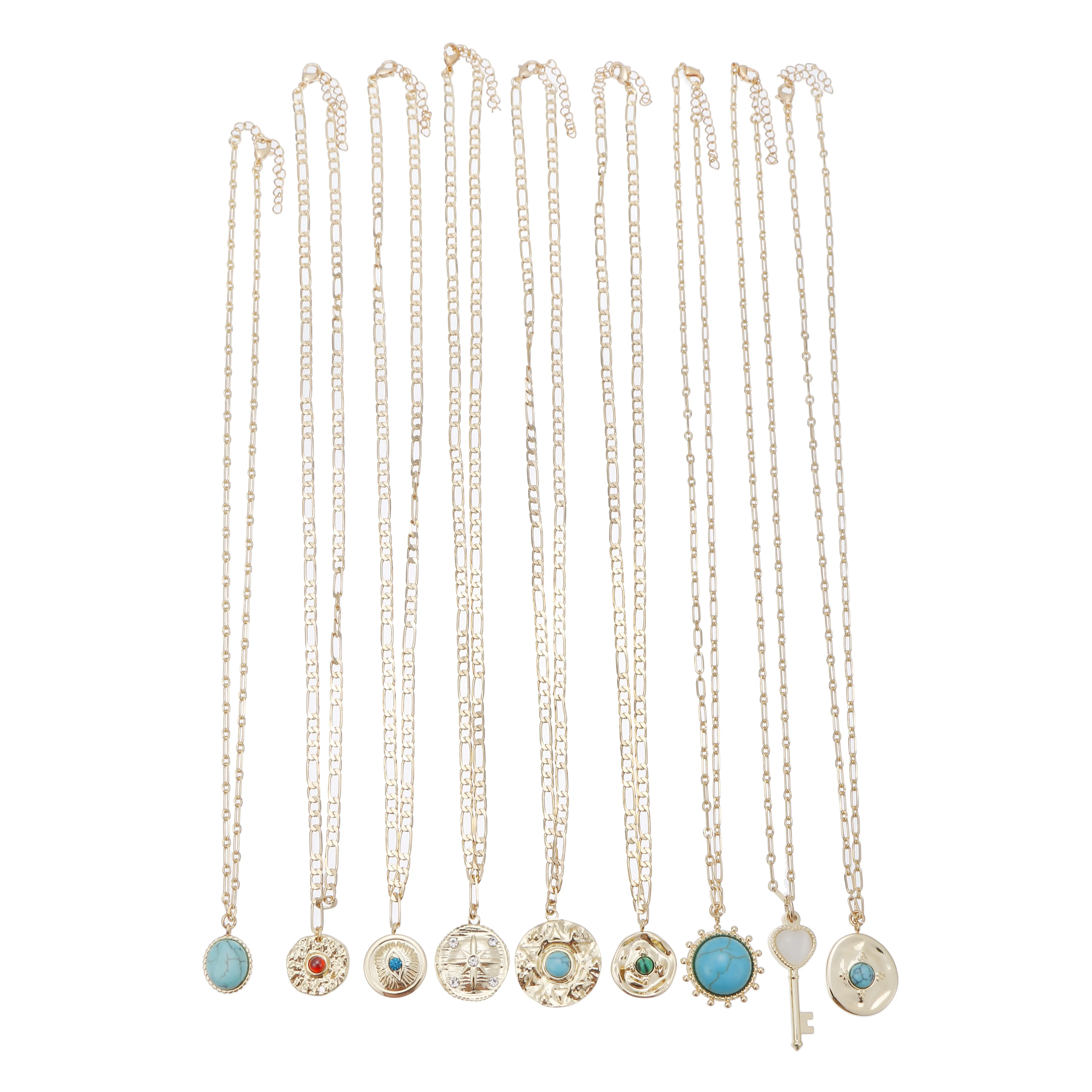 Luxury Designer Charm Gemstone Agate Turquoise Stone Chain Small Pendant Necklace Jewelry For Women Men Gift
Luxury Designer Charm Gemstone Agate Turquoise Stone Chain Small Pendant Necklace Jewelry For Women Men Gift