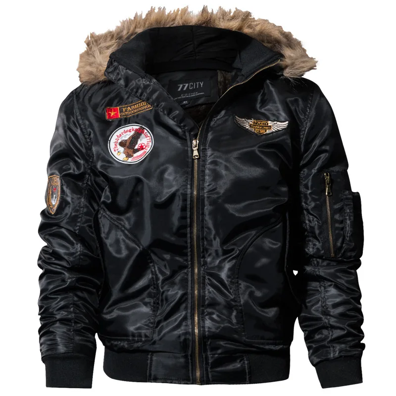 Cotton-padded Coat Military Suit Plus Size Bomber Jacket Men's Thickened Winter Casual 100% Polyester OEM Service Thick Zipper
Cotton-padded Coat Military Suit Plus Size Bomber Jacket Men's Thickened Winter Casual 100% Polyester OEM Service Thick Zipper