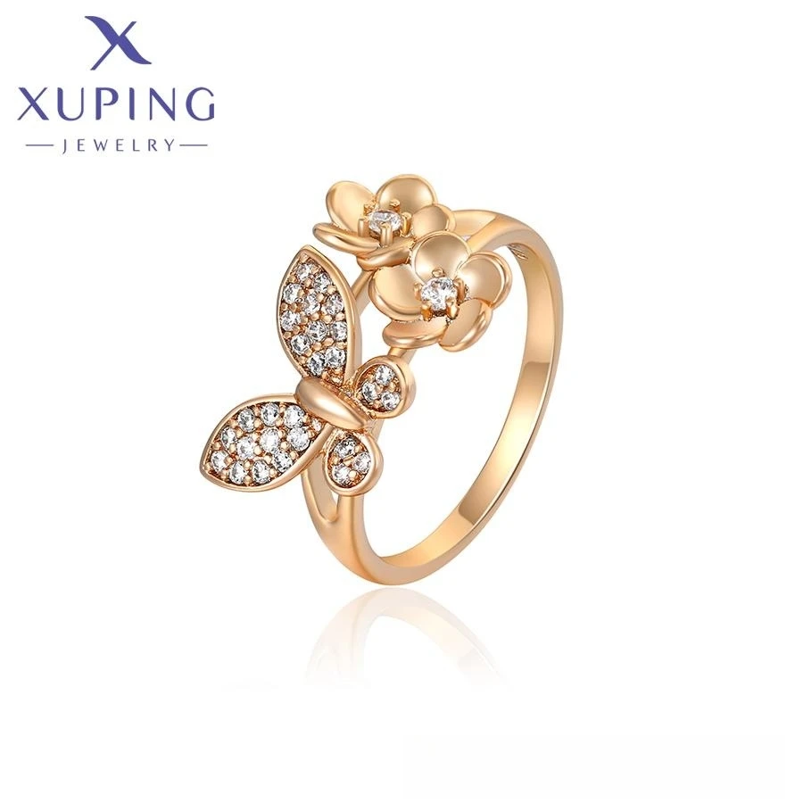 X000720996 xuping jewelry New fashion butterfly ring 18K gold color women elegant refined temperament fine jewelry ring
X000720996 xuping jewelry New fashion butterfly ring 18K gold color women elegant refined temperament fine jewelry ring