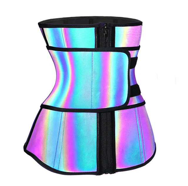 Compression Adjustable Belt Reflective latex Waist Trainer For Workout Speed Up Fat Burning Tummy Control, As picture
Compression Adjustable Belt Reflective latex Waist Trainer For Workout Speed Up Fat Burning Tummy Control, As picture