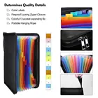 Hot selling high quality A4 size fireproof document folder office/school use Color organ bag