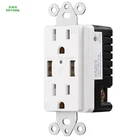 ETL 4.2A Electric Power USB Socket Wall Outlet