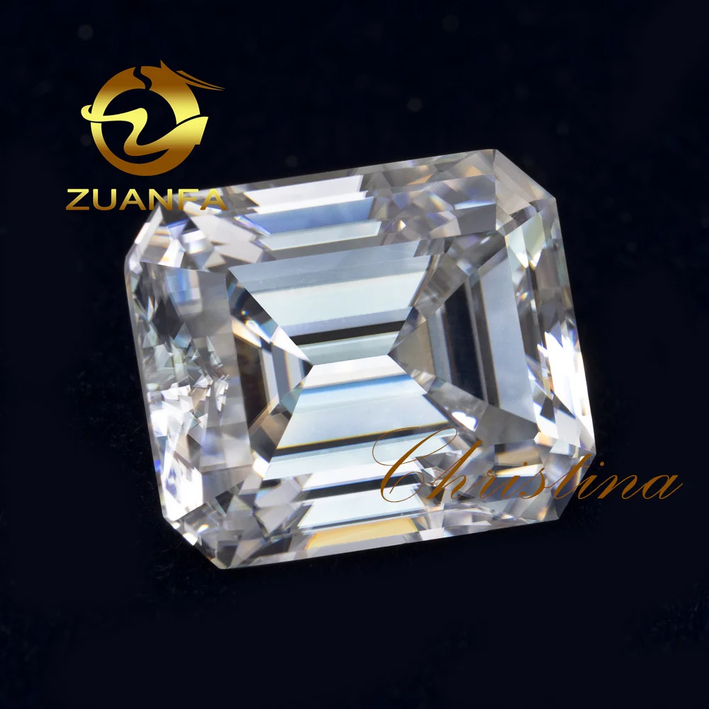 Emerald cut GRA moissanite loose diamond Factory outlet cheaper price high quality moissanite stone
Emerald cut GRA moissanite loose diamond Factory outlet cheaper price high quality moissanite stone