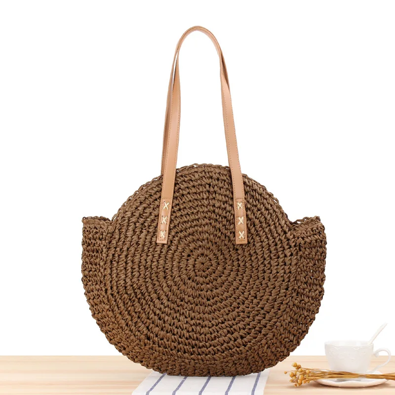 Designer Fashion Large Straw Beach Bags Crochet Weave Cotton Lined Pocket Natural Summer Hand Make Tote Bags Women Bags Handbag, As show
Designer Fashion Large Straw Beach Bags Crochet Weave Cotton Lined Pocket Natural Summer Hand Make Tote Bags Women Bags Handbag, As show