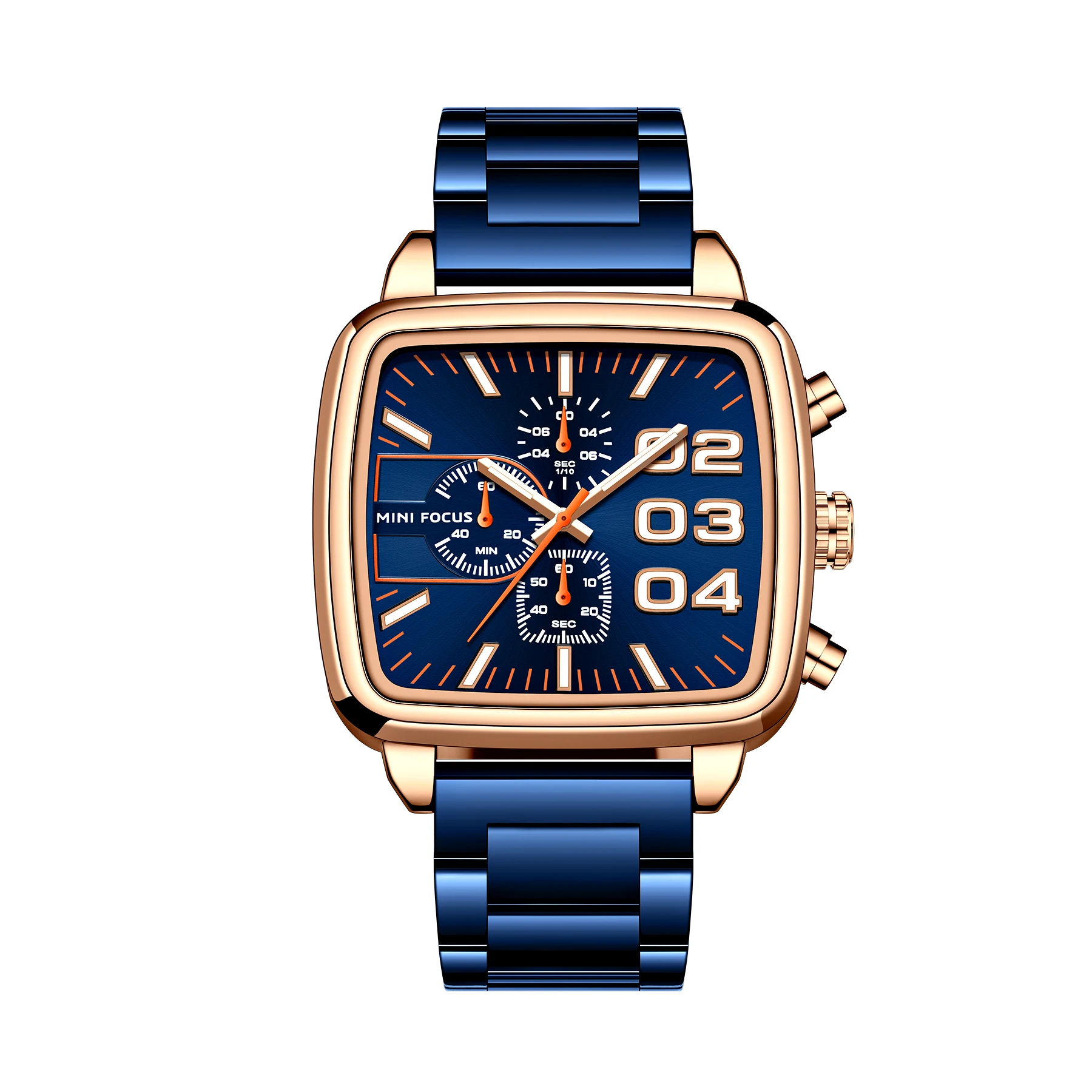 Multi-Function Waterproof Quartz Watch Noctilucent Steel Strap Men's Watch, 4 colors
Multi-Function Waterproof Quartz Watch Noctilucent Steel Strap Men's Watch, 4 colors