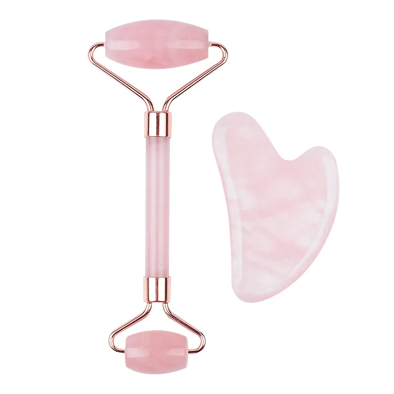 Amazon Hot Sales 100% Natural Massage for Gua Sha Set Rose Quartz Jade Roller Set, Pink
Amazon Hot Sales 100% Natural Massage for Gua Sha Set Rose Quartz Jade Roller Set, Pink